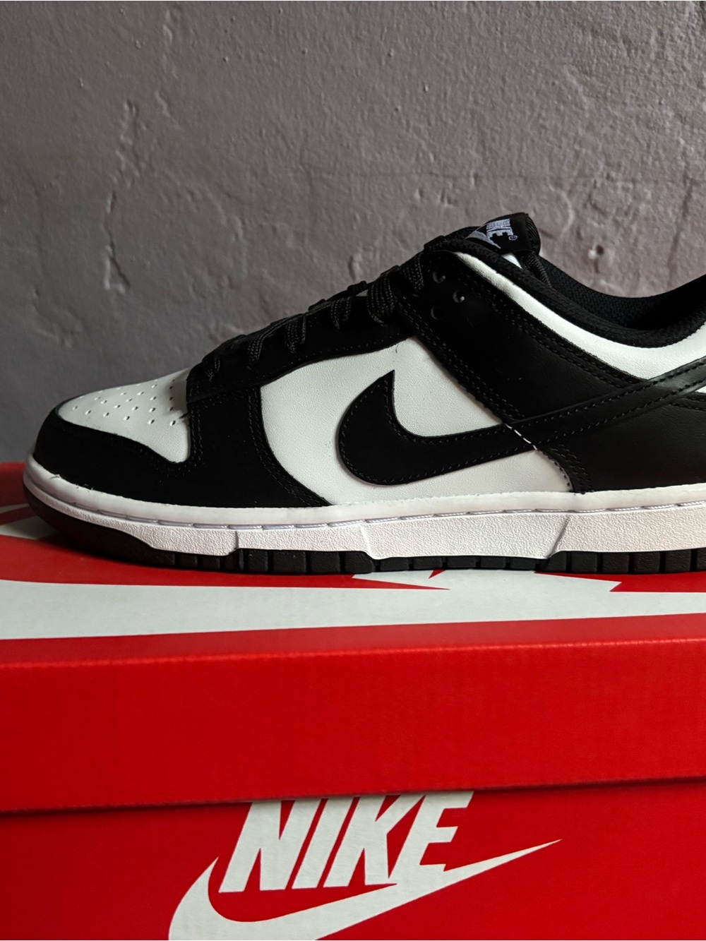 Nike Black and White Low-Top Sneakers - Classic Swoosh